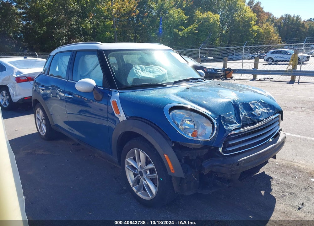 2011 MINI COOPER COUNTRYMAN VIN: WMWZB3C51BWM29400