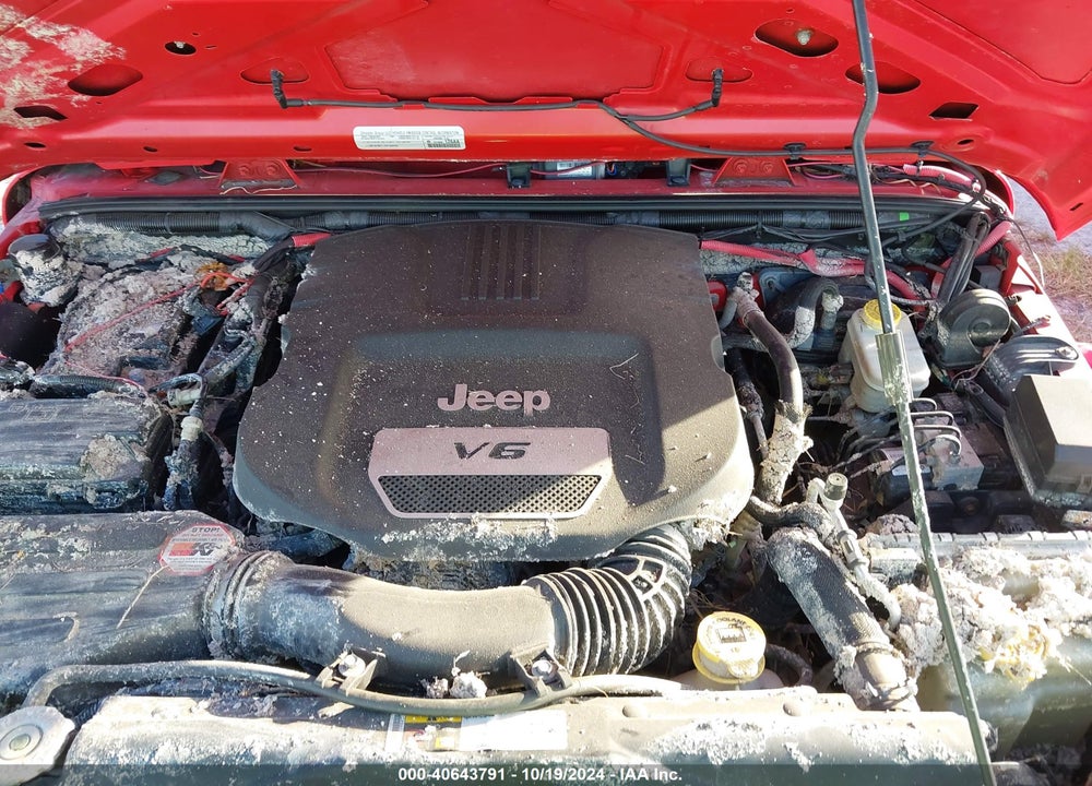 2015 ANGLER JEEP WR UNLIMITED SPORT VIN: 1C4HJWDG1FL519267