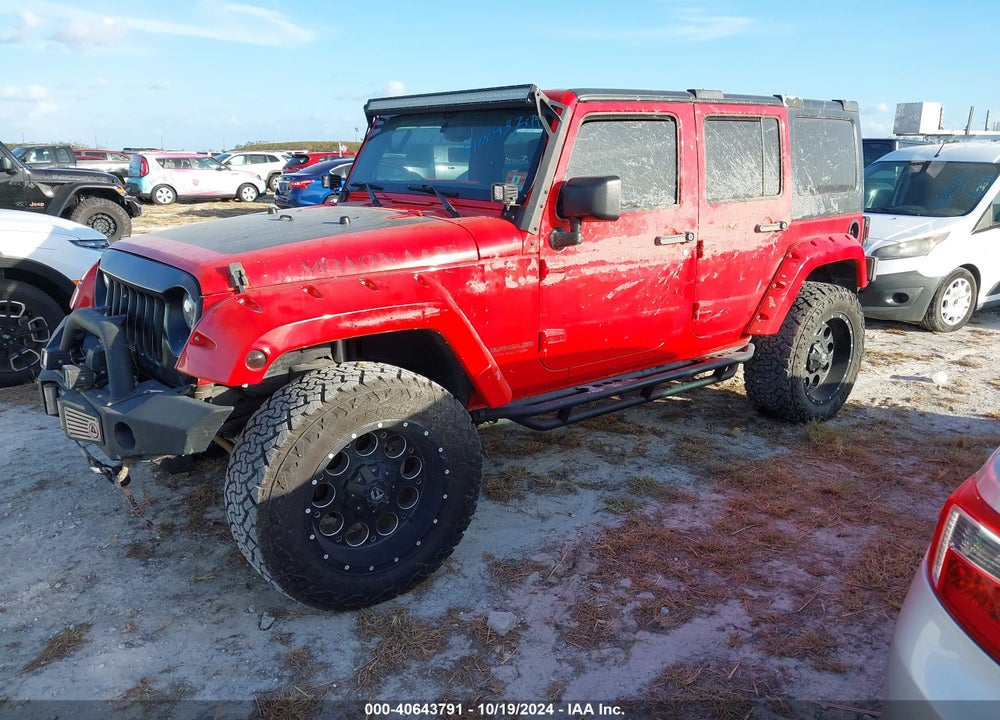 2015 ANGLER JEEP WR UNLIMITED SPORT VIN: 1C4HJWDG1FL519267