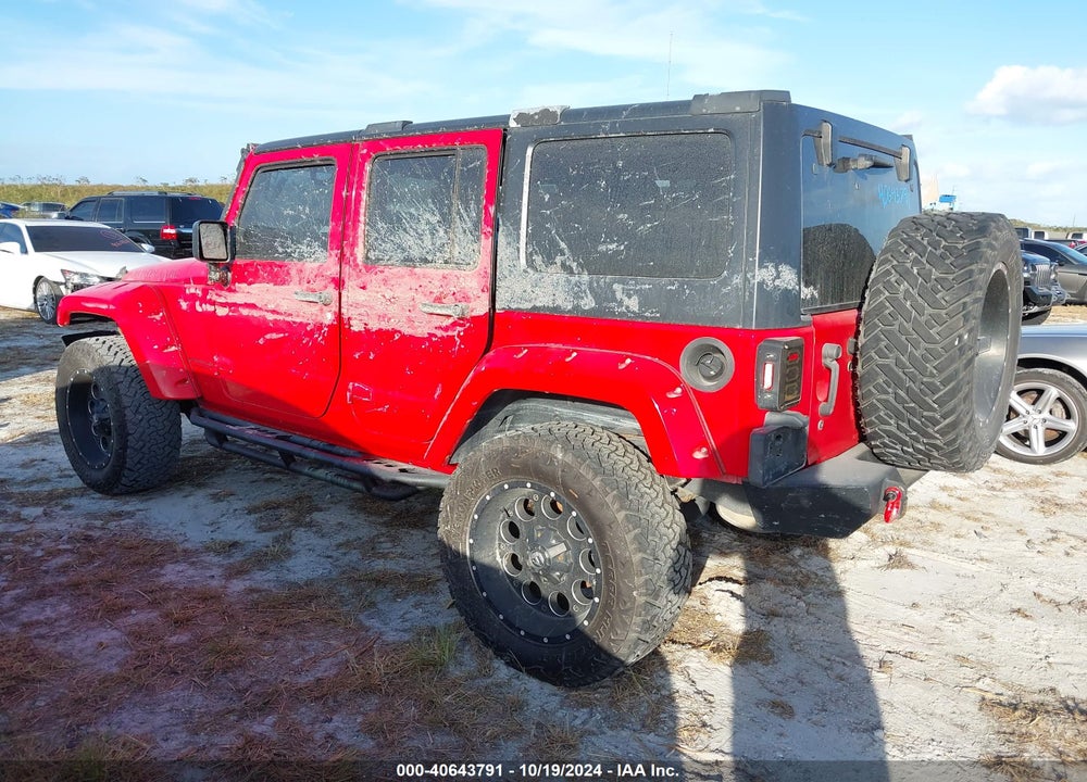 2015 ANGLER JEEP WR UNLIMITED SPORT VIN: 1C4HJWDG1FL519267