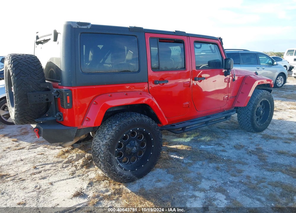 2015 ANGLER JEEP WR UNLIMITED SPORT VIN: 1C4HJWDG1FL519267