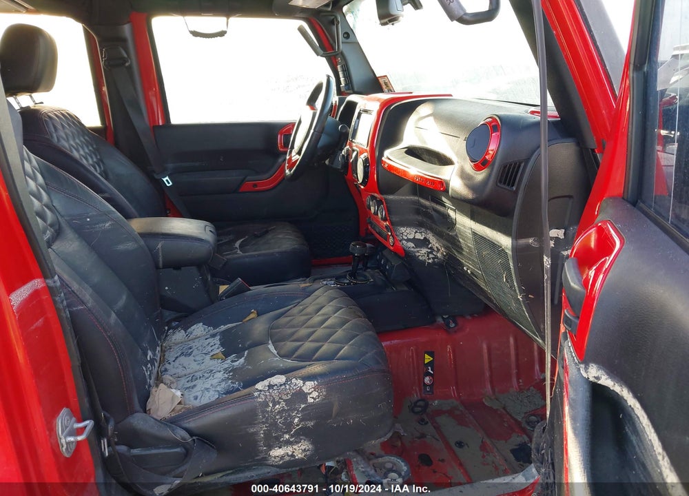 2015 ANGLER JEEP WR UNLIMITED SPORT VIN: 1C4HJWDG1FL519267