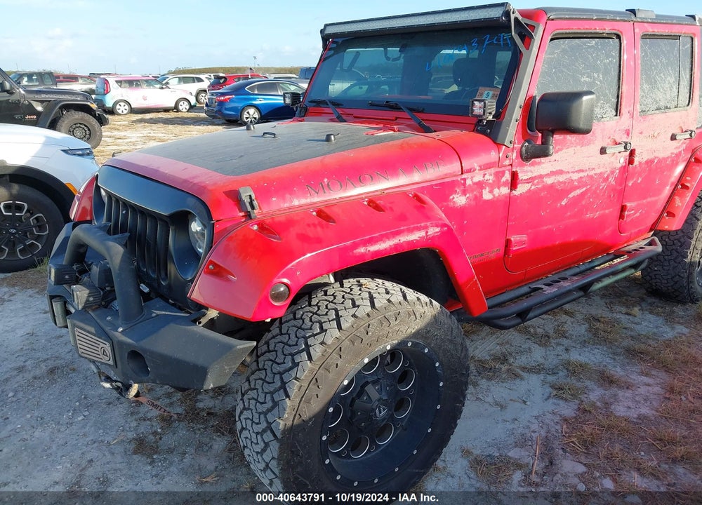 2015 ANGLER JEEP WR UNLIMITED SPORT VIN: 1C4HJWDG1FL519267