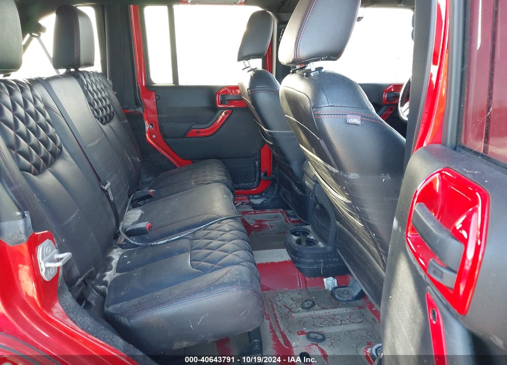 2015 ANGLER JEEP WR UNLIMITED SPORT VIN: 1C4HJWDG1FL519267