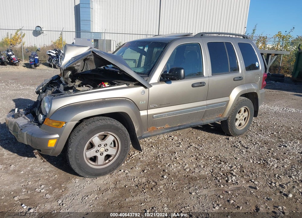 2006 JEEP LIBERTY SPORT VIN: 1J4GL48K96W211684