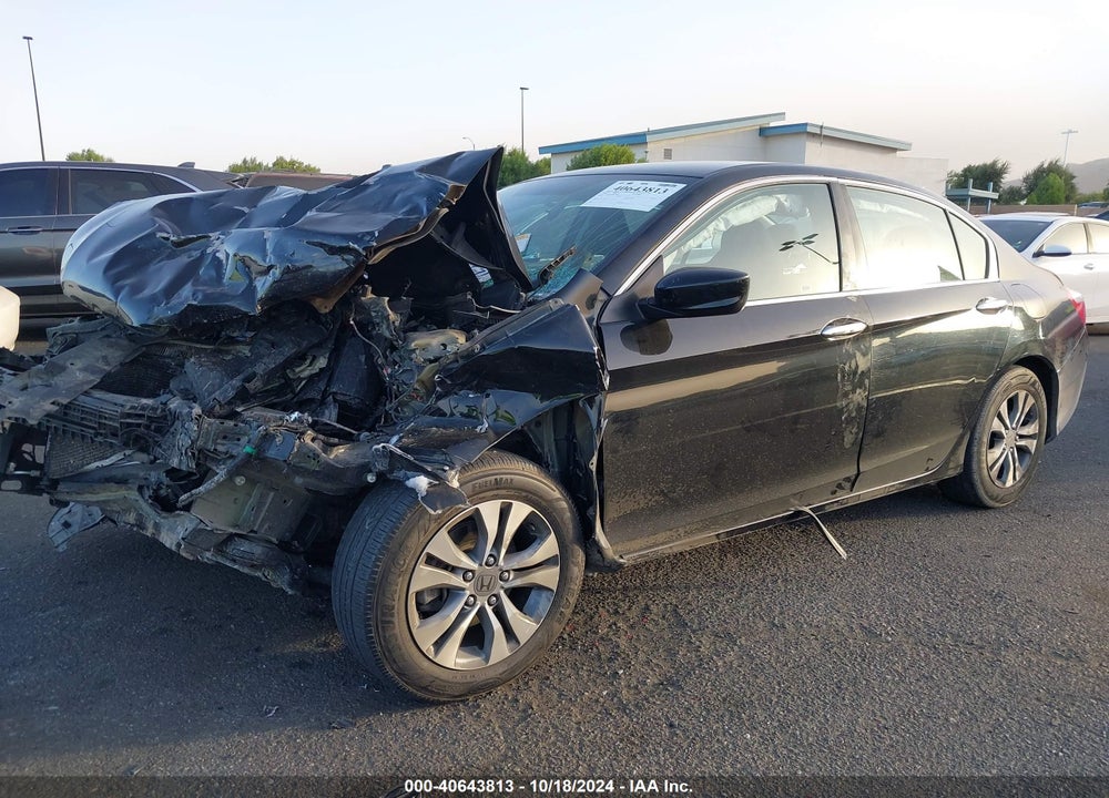 2013 HONDA ACCORD LX VIN: 1HGCR2F39DA230525