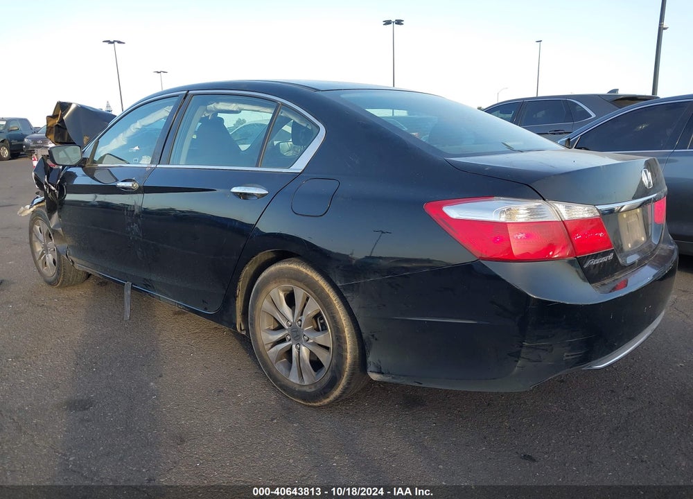2013 HONDA ACCORD LX VIN: 1HGCR2F39DA230525