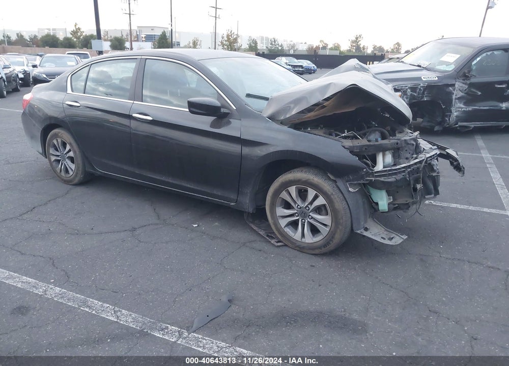 2013 HONDA ACCORD LX VIN: 1HGCR2F39DA230525