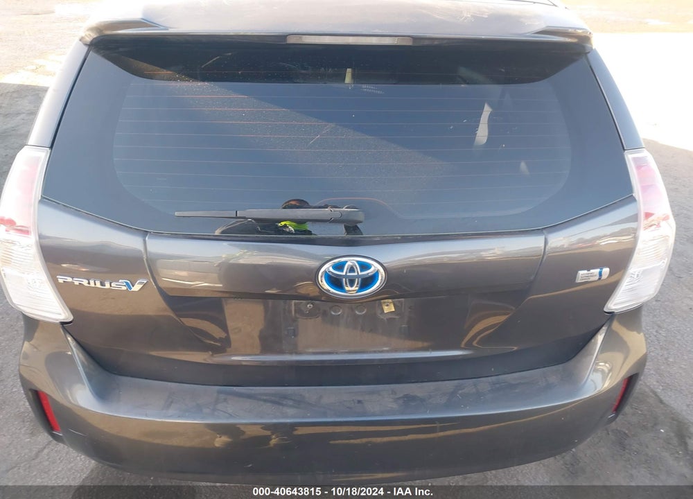 2015 TOYOTA PRIUS V TWO VIN: JTDZN3EU7FJ034803