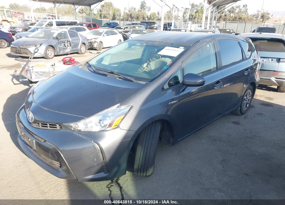 2015 TOYOTA PRIUS V TWO VIN: JTDZN3EU7FJ034803
