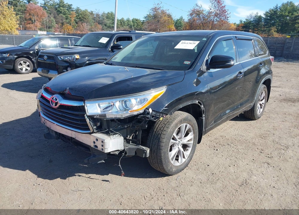 2016 TOYOTA HIGHLANDER LE PLUS V6 VIN: 5TDBKRFH7GS320847