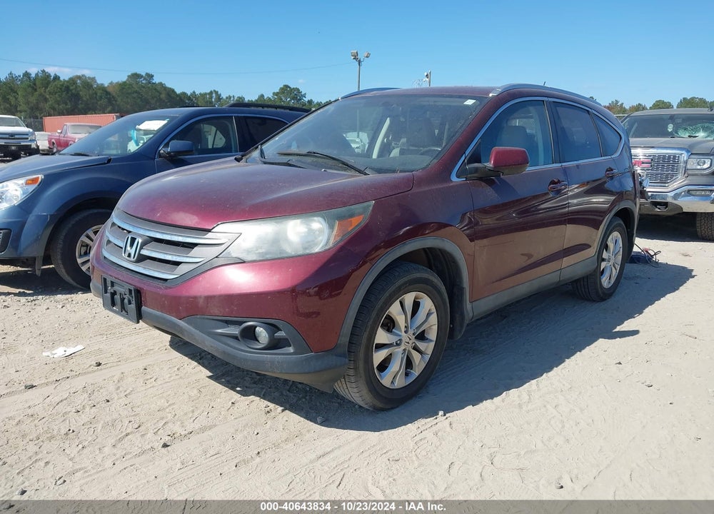 2014 HONDA CR-V EX-L VIN: 5J6RM4H7XEL093386