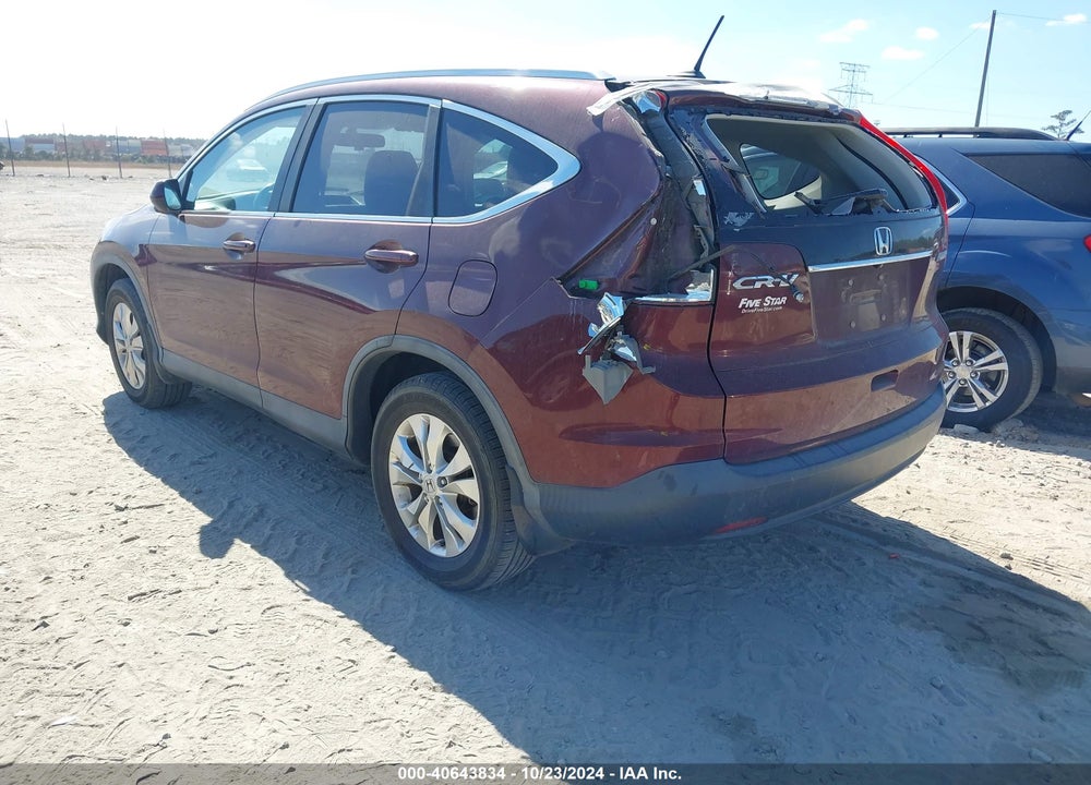 2014 HONDA CR-V EX-L VIN: 5J6RM4H7XEL093386