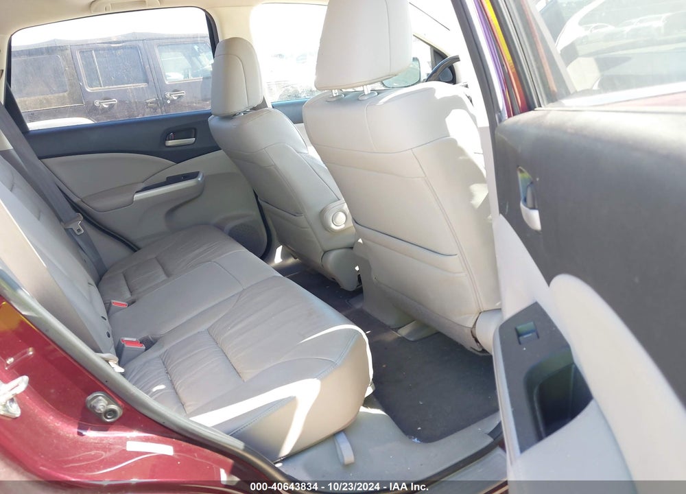 2014 HONDA CR-V EX-L VIN: 5J6RM4H7XEL093386