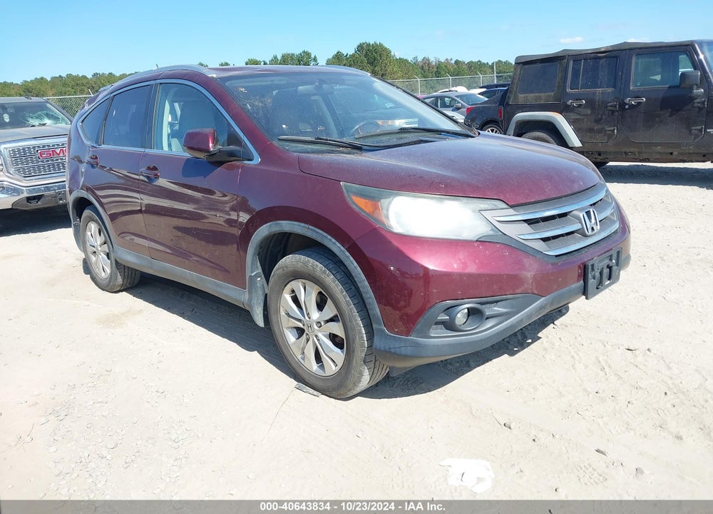 2014 HONDA CR-V EX-L VIN: 5J6RM4H7XEL093386