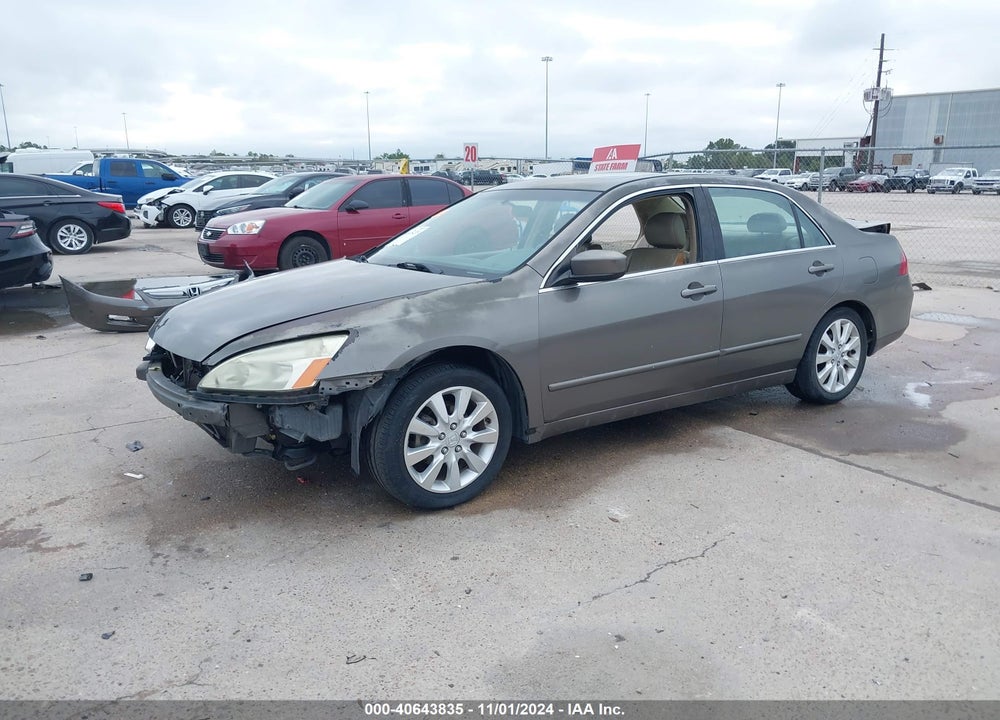 2006 HONDA ACCORD 3.0 EX VIN: 1HGCM66506A075325