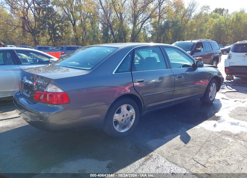 2004 TOYOTA AVALON XLS VIN: 4T1BF28B14U368402