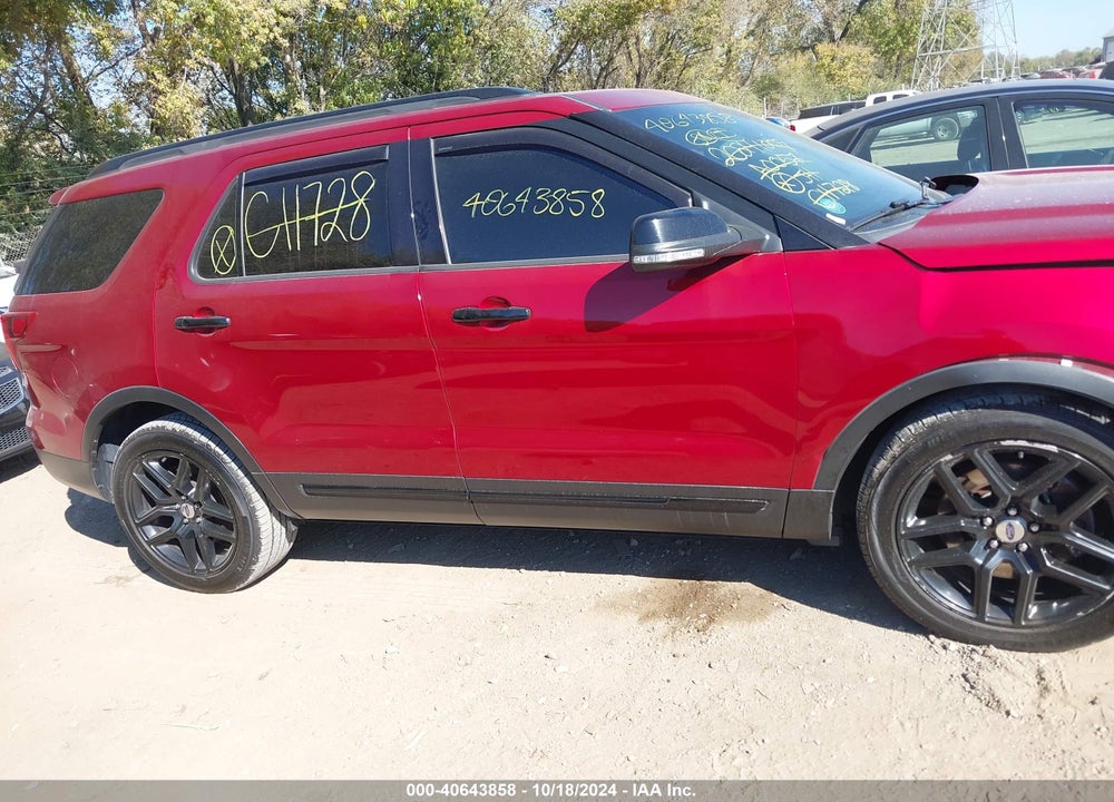 2016 FORD EXPLORER SPORT VIN: 1FM5K8GT2GGC11728