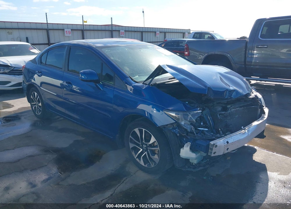 2013 HONDA CIVIC EX-L VIN: 2HGFB2F90DH525987