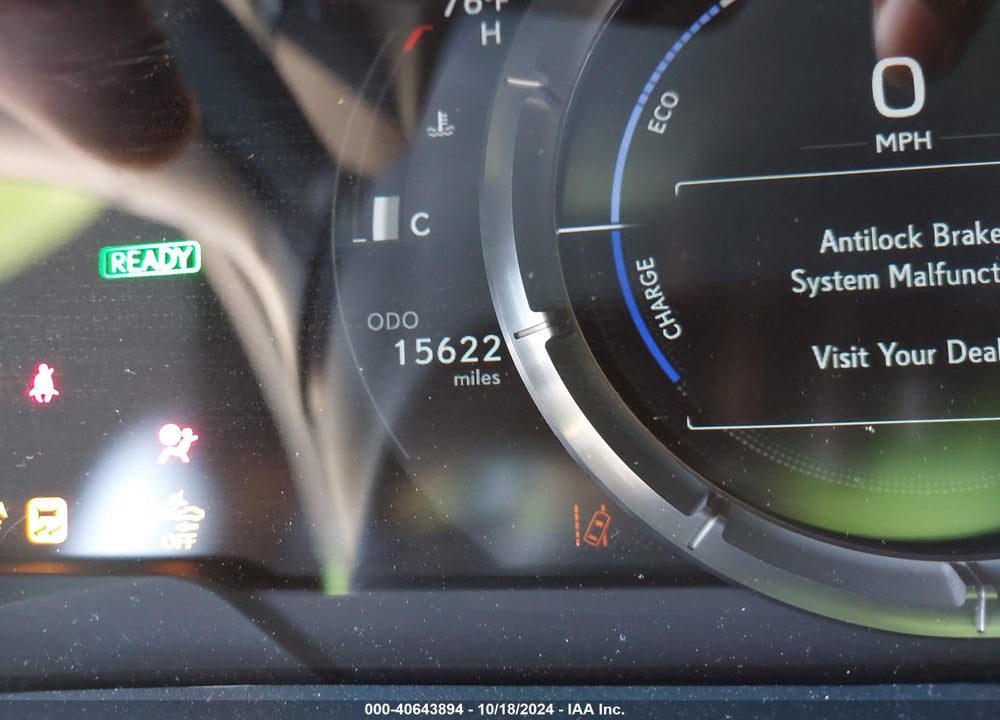 2024 LEXUS ES 300H F-SPORT HANDLING VIN: 58ABA1C18RU041373