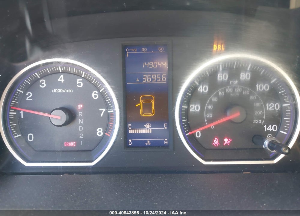 2011 HONDA CR-V LX VIN: 5J6RE3H39BL003435