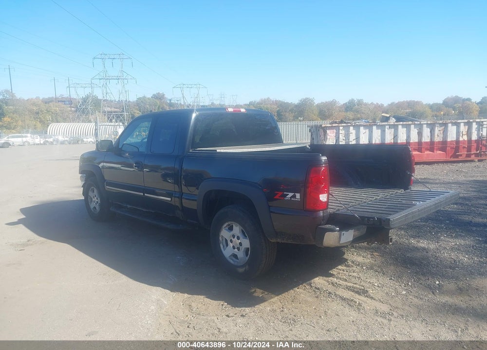 2006 CHEVROLET SILVERADO 1500 LT3 VIN: 1GCEK19T66Z201635