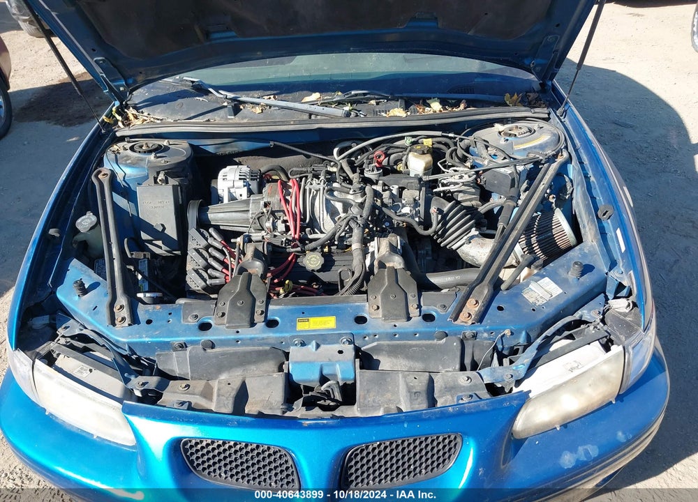 1998 PONTIAC GRAND PRIX GT VIN: 1G2WP1219WF300213