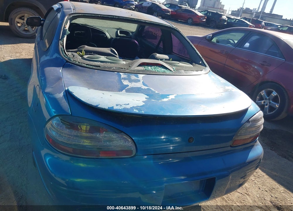 1998 PONTIAC GRAND PRIX GT VIN: 1G2WP1219WF300213