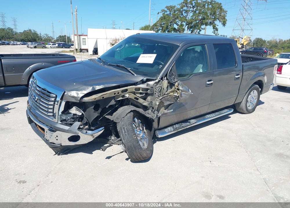 2011 FORD F-150 XLT VIN: 1FTFW1CT5BFD22055