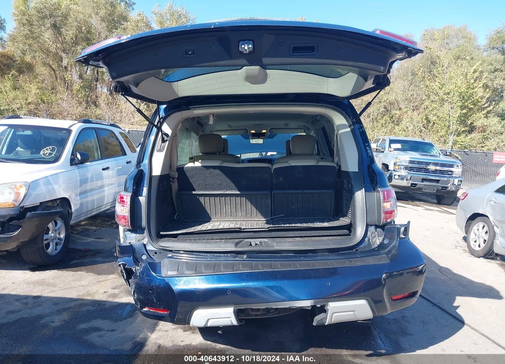 2018 NISSAN ARMADA PLATINUM VIN: JN8AY2NE7J9731524