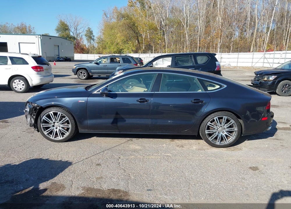 2012 AUDI A7 PREMIUM VIN: WAUYGAFC1CN155098