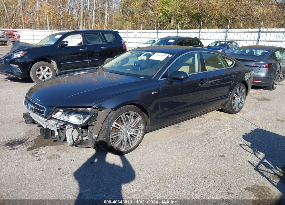 2012 AUDI A7 PREMIUM VIN: WAUYGAFC1CN155098