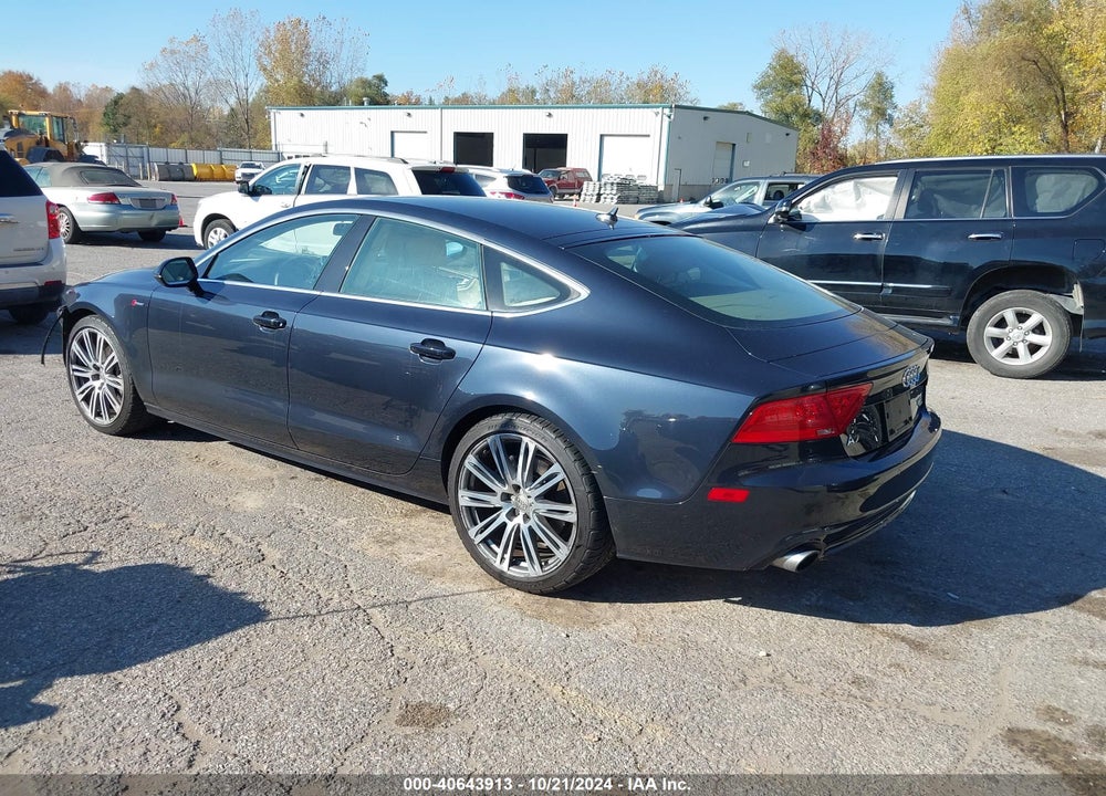 2012 AUDI A7 PREMIUM VIN: WAUYGAFC1CN155098