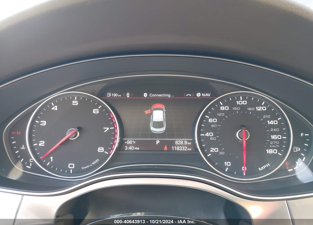 2012 AUDI A7 PREMIUM VIN: WAUYGAFC1CN155098