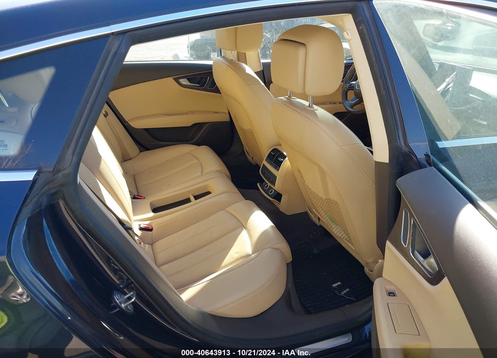 2012 AUDI A7 PREMIUM VIN: WAUYGAFC1CN155098