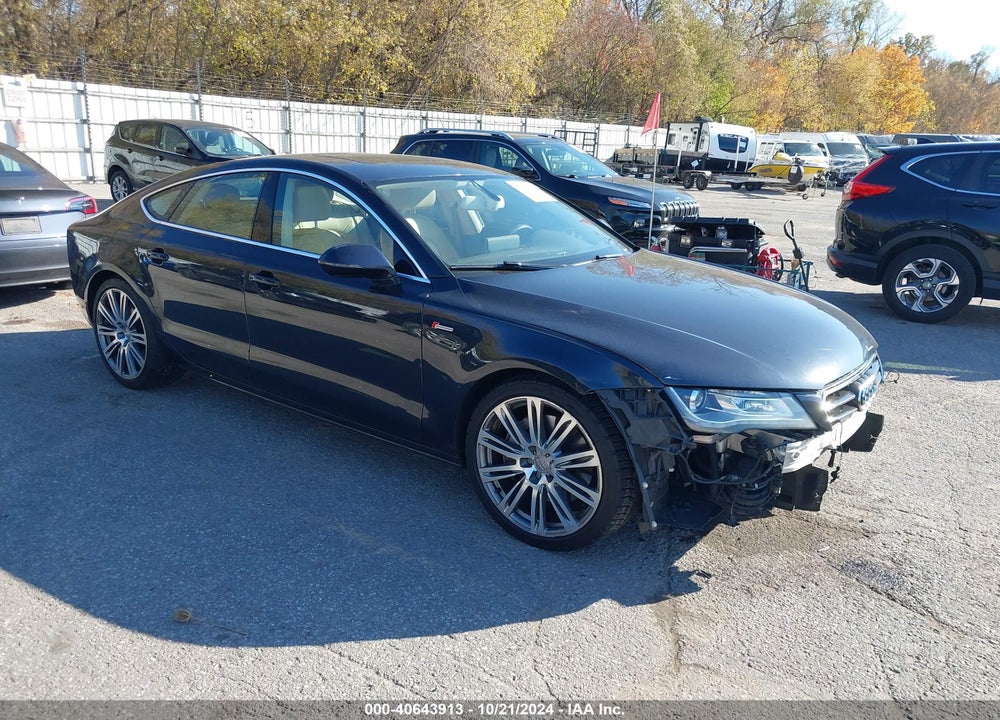 2012 AUDI A7 PREMIUM VIN: WAUYGAFC1CN155098