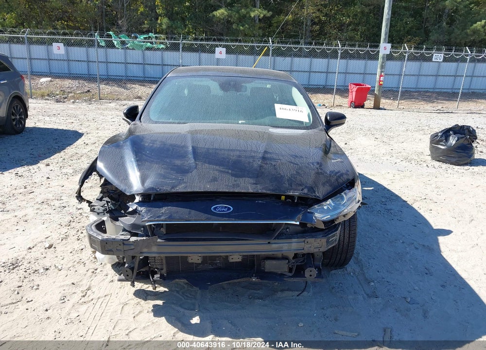 2019 FORD FUSION SE VIN: 3FA6P0HD8KR279879