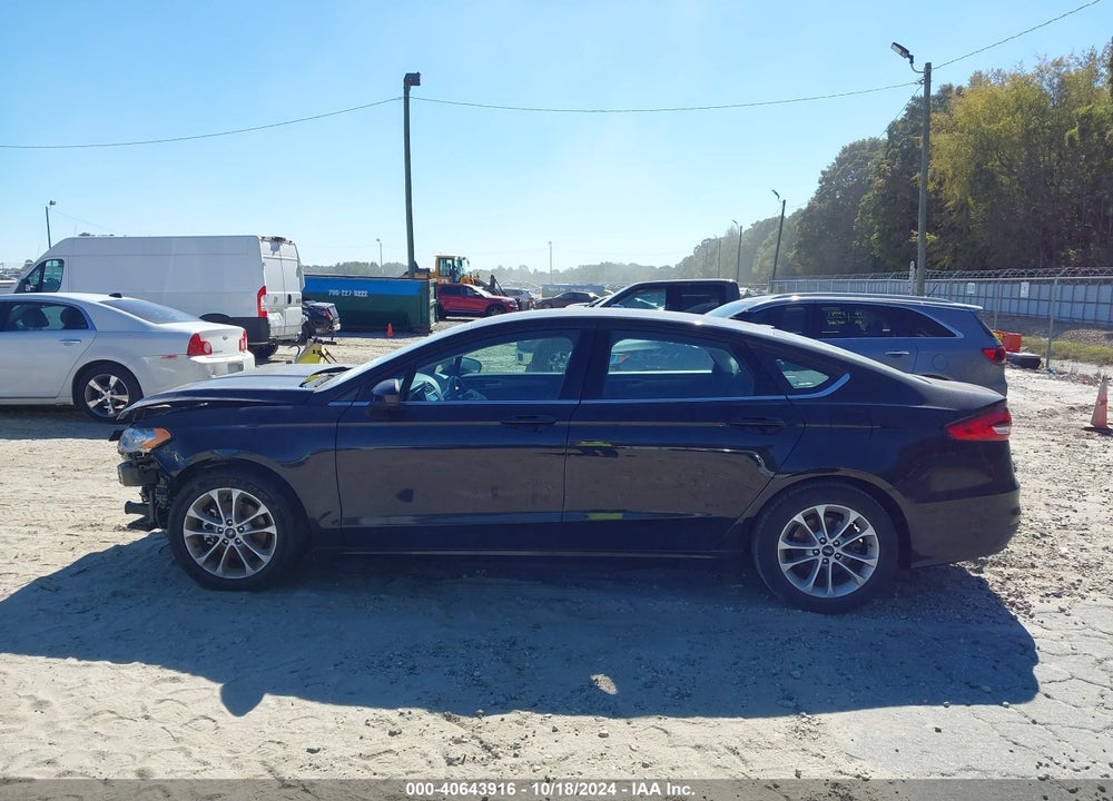 2019 FORD FUSION SE VIN: 3FA6P0HD8KR279879