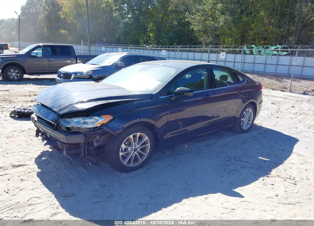 2019 FORD FUSION SE VIN: 3FA6P0HD8KR279879