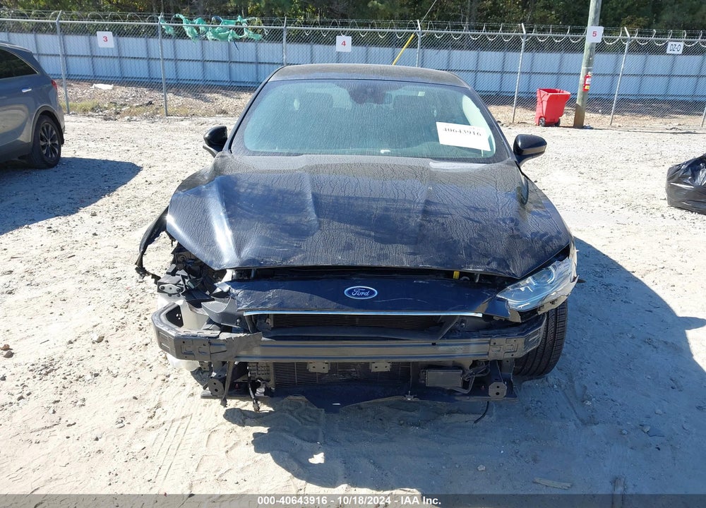 2019 FORD FUSION SE VIN: 3FA6P0HD8KR279879