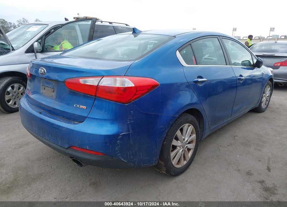 2014 KIA FORTE EX VIN: KNAFX4A84E5090049