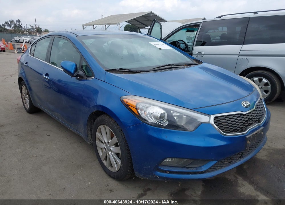 2014 KIA FORTE EX VIN: KNAFX4A84E5090049