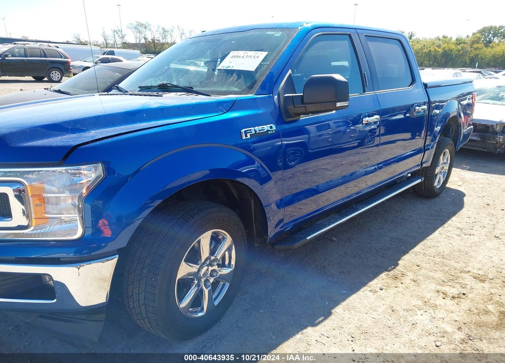 2018 FORD F-150 XLT VIN: 1FTEW1C51JFD01456