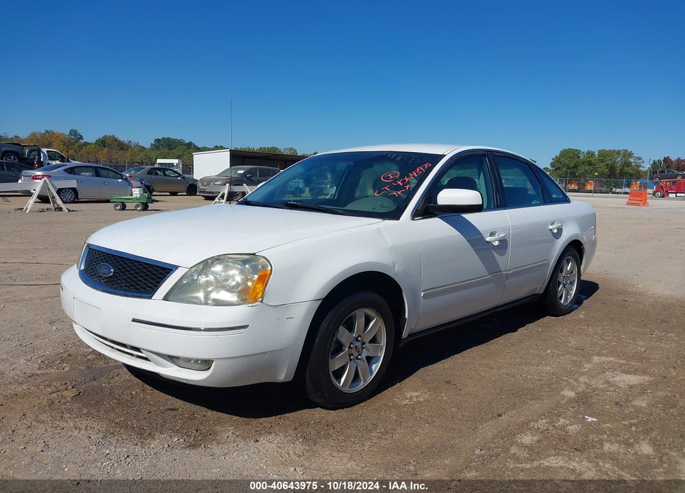 2005 FORD FIVE HUNDRED SEL VIN: 1FAHP27195G125916