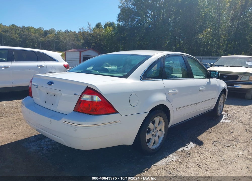 2005 FORD FIVE HUNDRED SEL VIN: 1FAHP27195G125916
