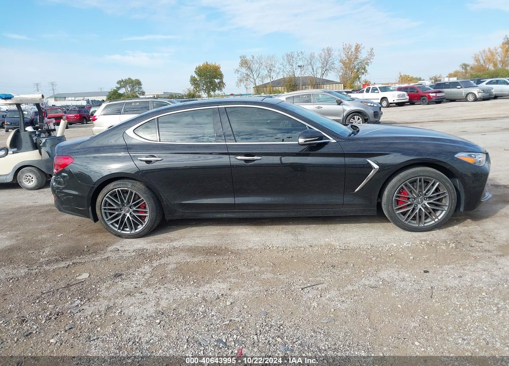 2019 GENESIS G70 3.3T ADVANCED VIN: KMTG34LE3KU027212