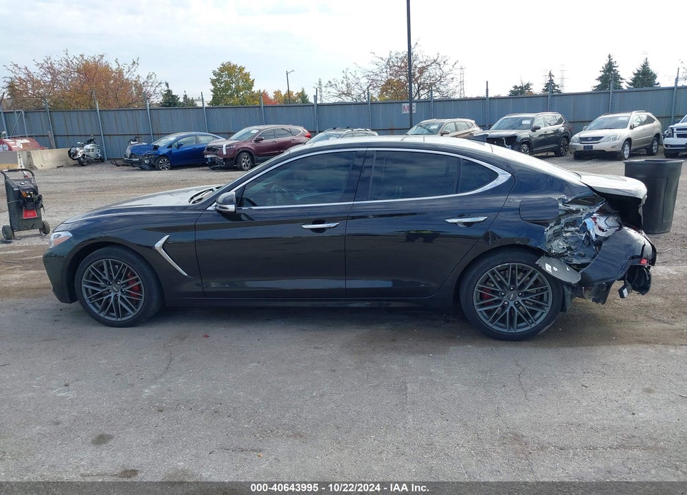 2019 GENESIS G70 3.3T ADVANCED VIN: KMTG34LE3KU027212