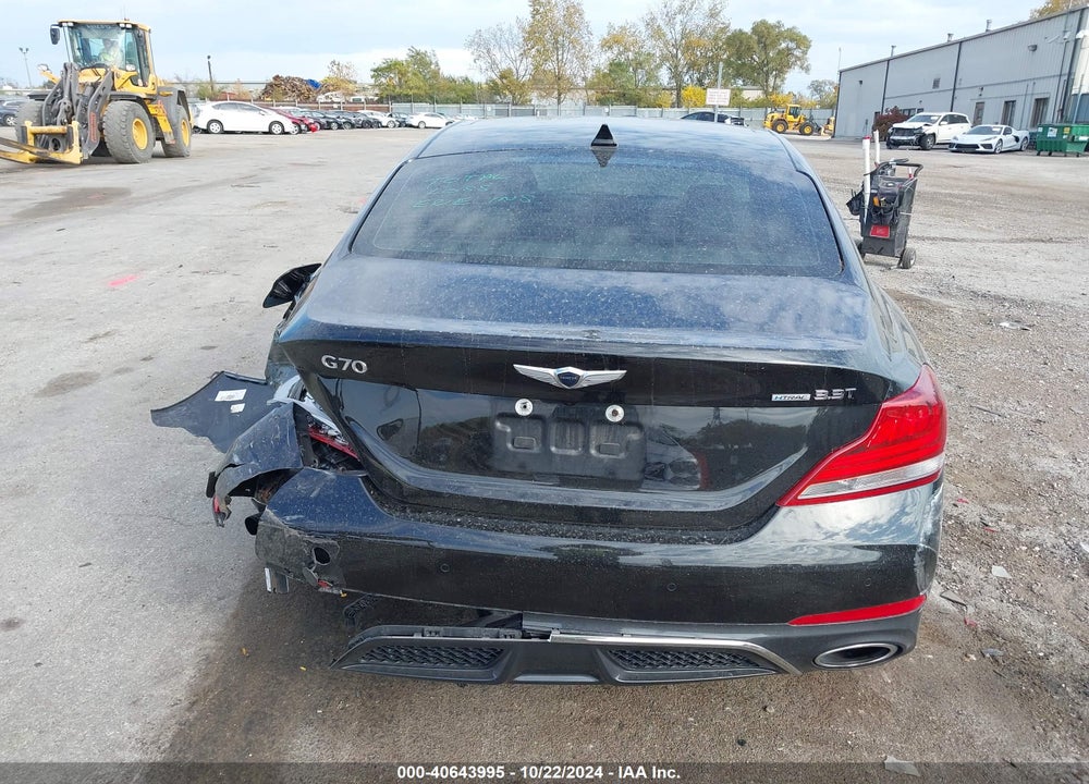 2019 GENESIS G70 3.3T ADVANCED VIN: KMTG34LE3KU027212