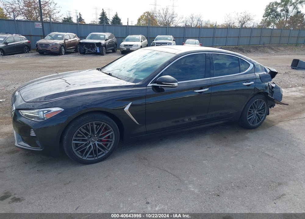 2019 GENESIS G70 3.3T ADVANCED VIN: KMTG34LE3KU027212