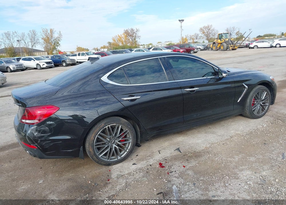 2019 GENESIS G70 3.3T ADVANCED VIN: KMTG34LE3KU027212
